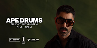 Ape Drums — Live at Harriet’s Rooftop | November 8th