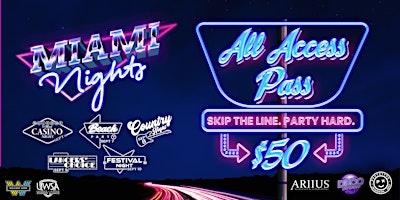 All Access Pass - UWSA Welcome Week Tent Parties + Casino Night 2026
