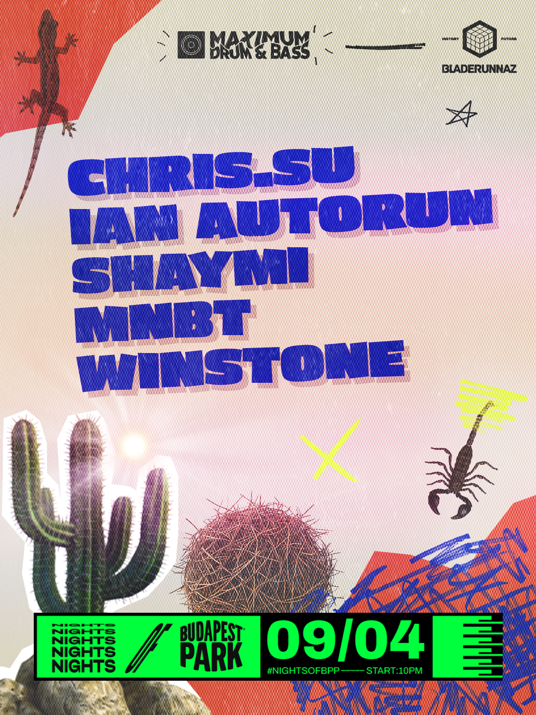 Maximum Drum and Bass with Chris SU, IAN Autorun, Shaymi, MNBT, Winstone ⏾ Nights of BPP