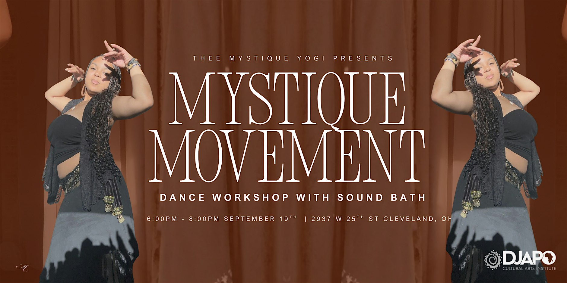 MYSTIQUE MOVEMENT: Tribal Fusion Bellydance + Sound Bath