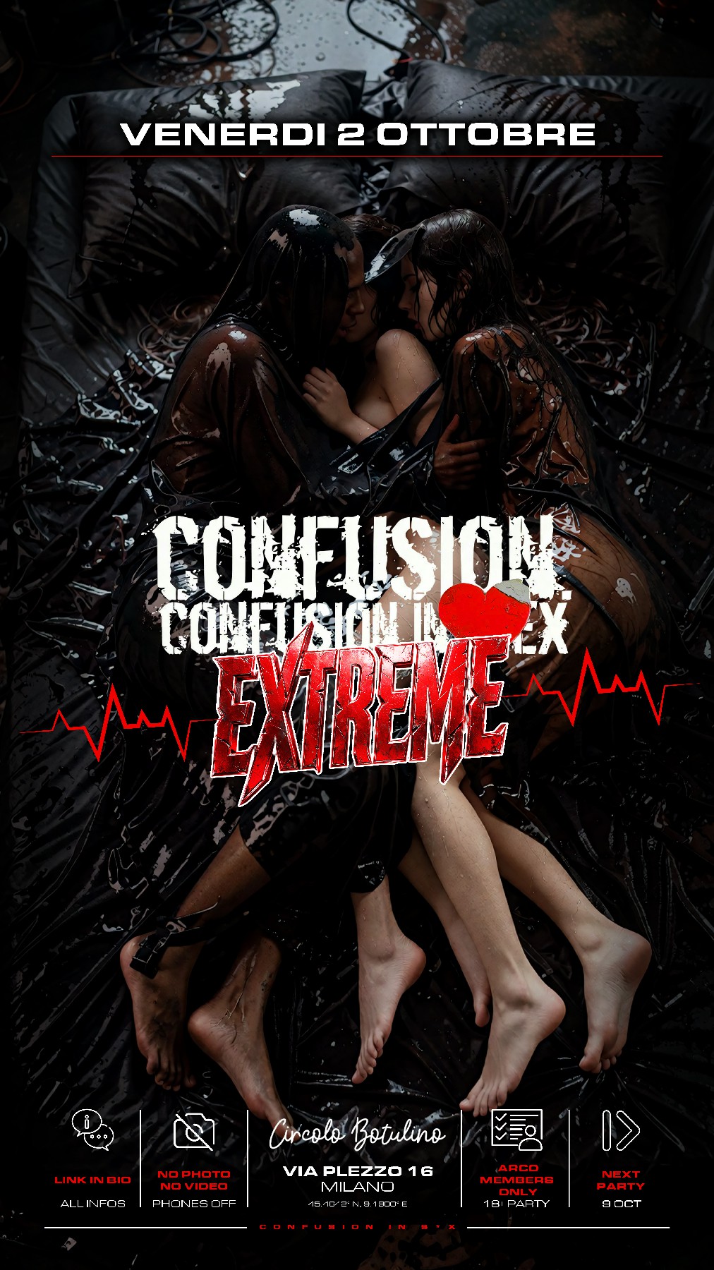 CONFUSION IN SEX pres. 'EXTREME' with KETØM b2b AL3X-Y