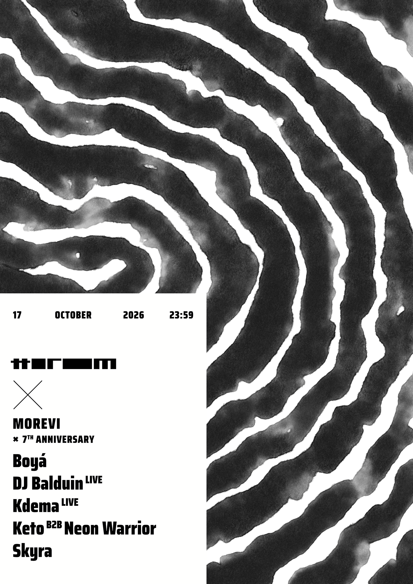 Morevi 7th Anniversary: Boyá, DJ Balduin, Kdema, Keto, Neon Warrior, skyra