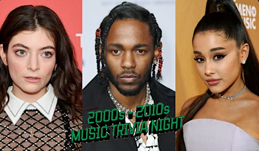2000s-2010s Music Trivia Night