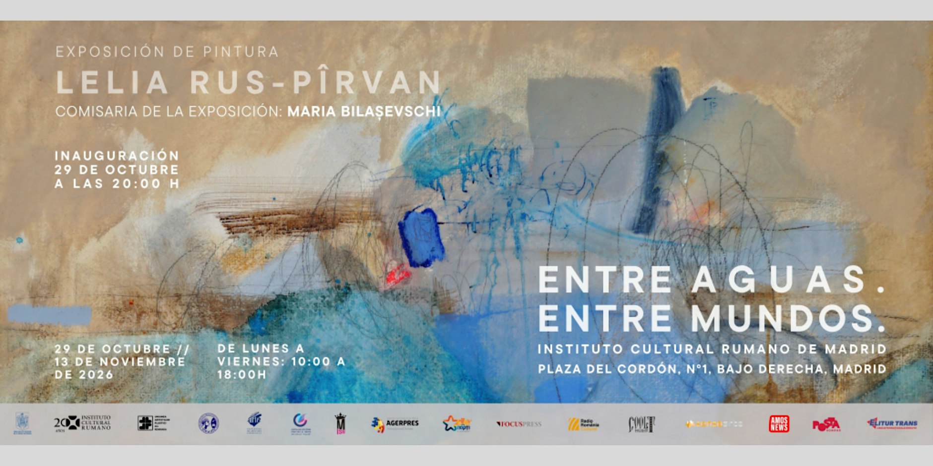 ENTRE AGUAS. ENTRE MUNDOS. Exposición de Lelia Rus Pîrvan