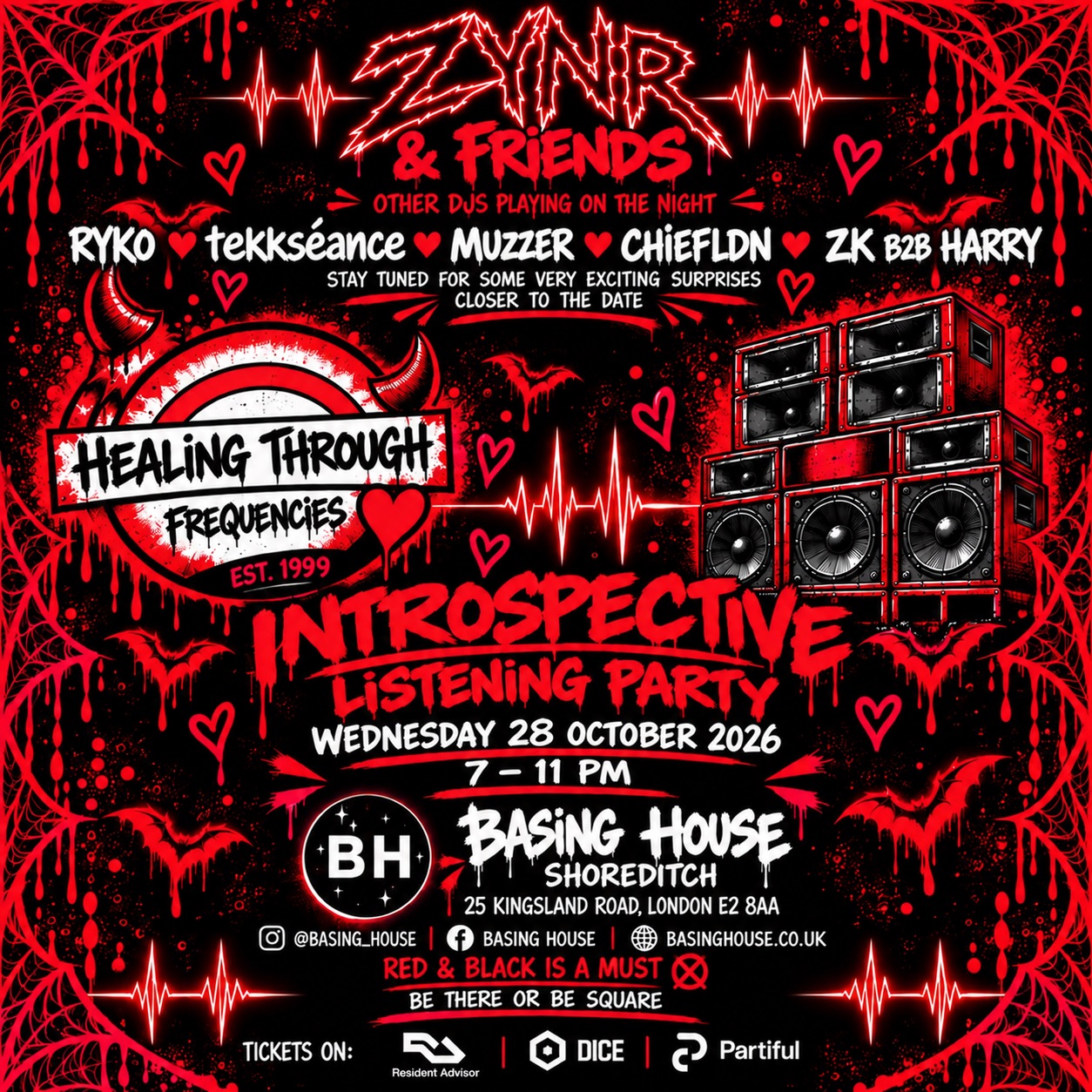 Introspective EP Listening Party – ZYNR & Friends
