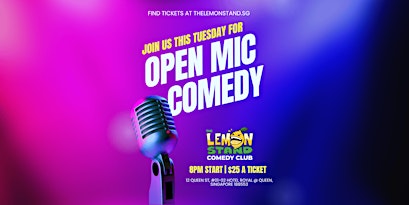 Open Mic Comedy Tuesdays