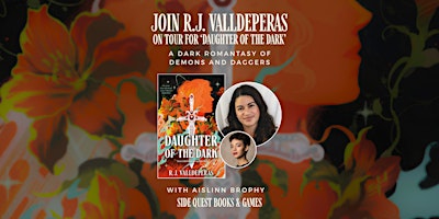 Author Event: "Daughter of the Dark" with R. J. Valldeperas
