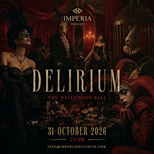 DELIRIUM - Halloween Night - Dark Cabaret and Ghost Gala