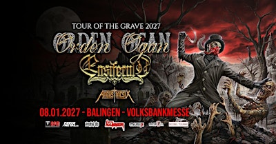 Tour Of The Grave 2027 | ORDEN OGAN • ENSIFERUM • ANGUS McSIX