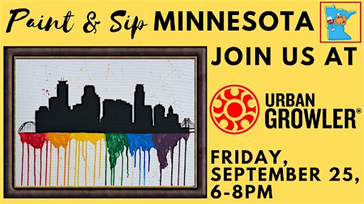 September 25 Paint & Sip at Urban Growler Brewing