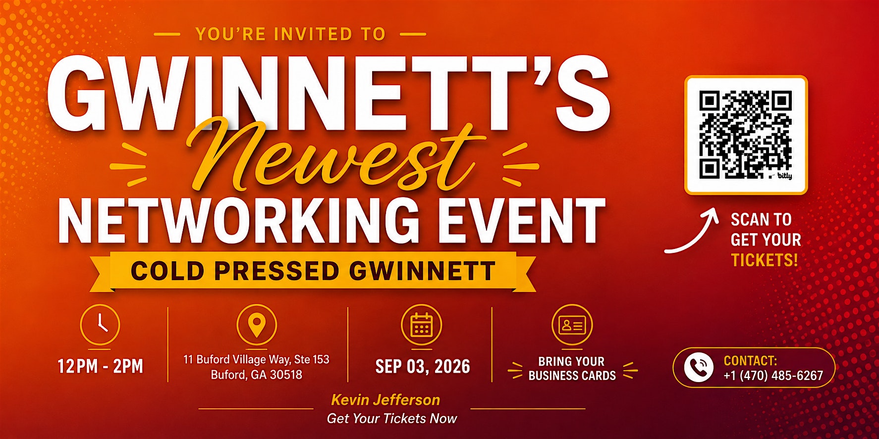 Cold Pressed Gwinnett Business Networking Event Connect, Collaborate & Grow