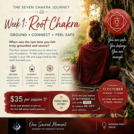 Week 1 - 7 Chakra Journey - Root/Base