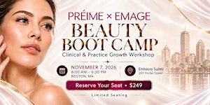 PRÉIME x Emage Beauty Boot Camp: Clinical & Practice Growth Workshop