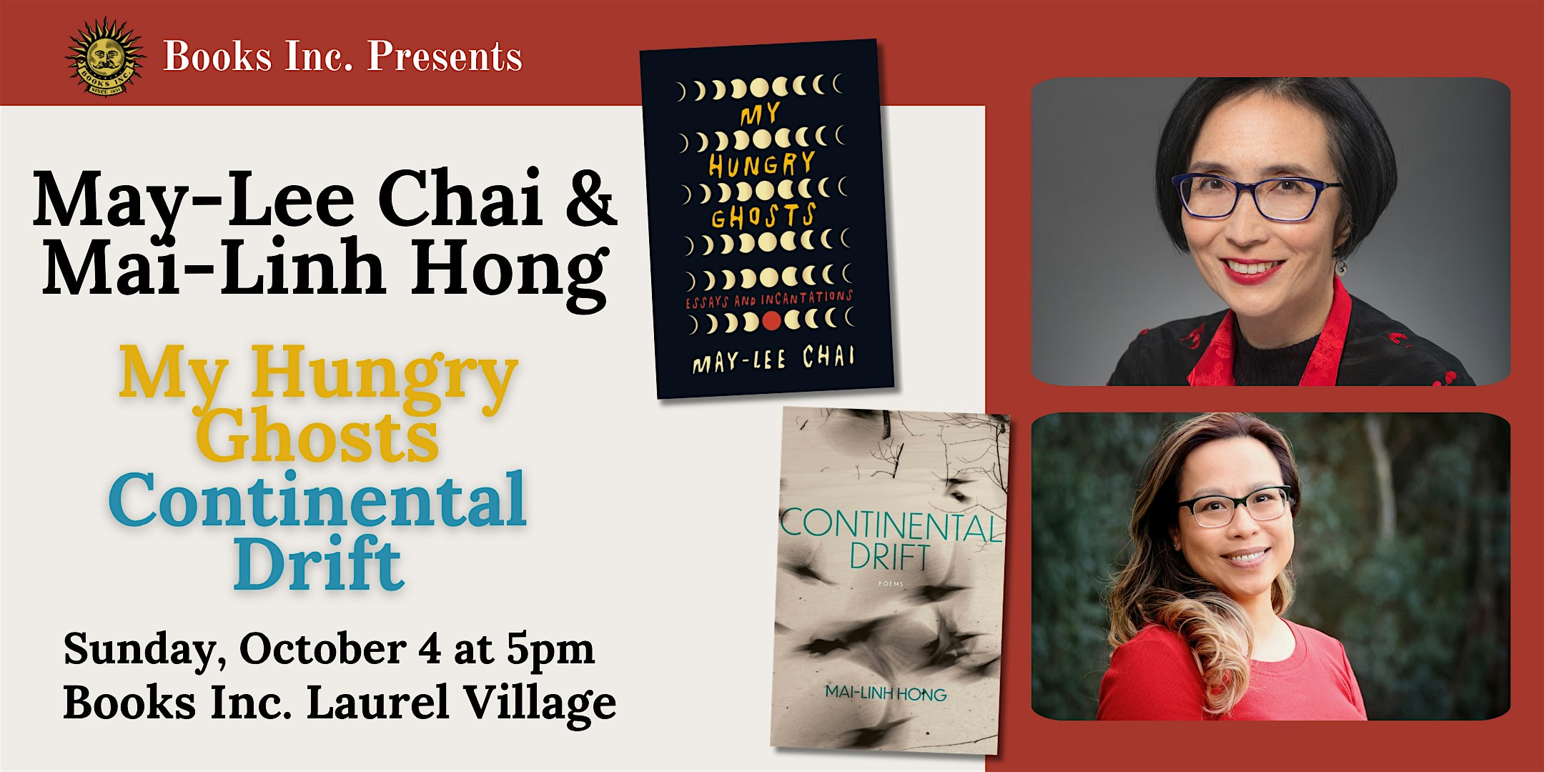 MAY-LEE CHAI & MAI-LINH HONG: My Hungry Ghosts & Continental Drift