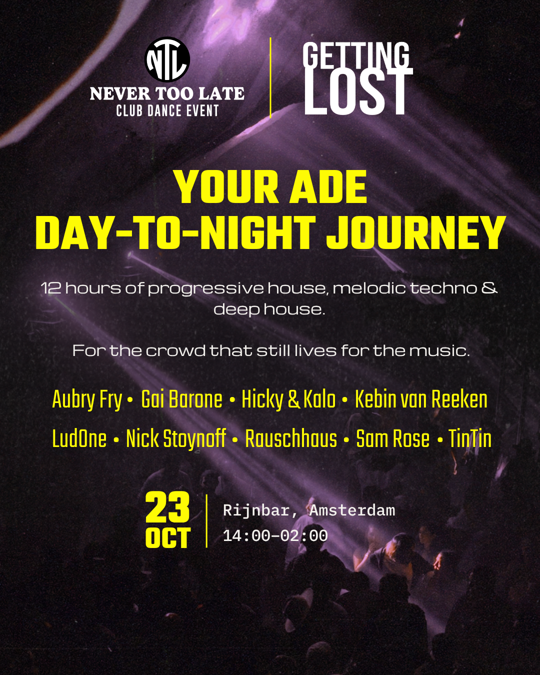 ADE 12-hour party