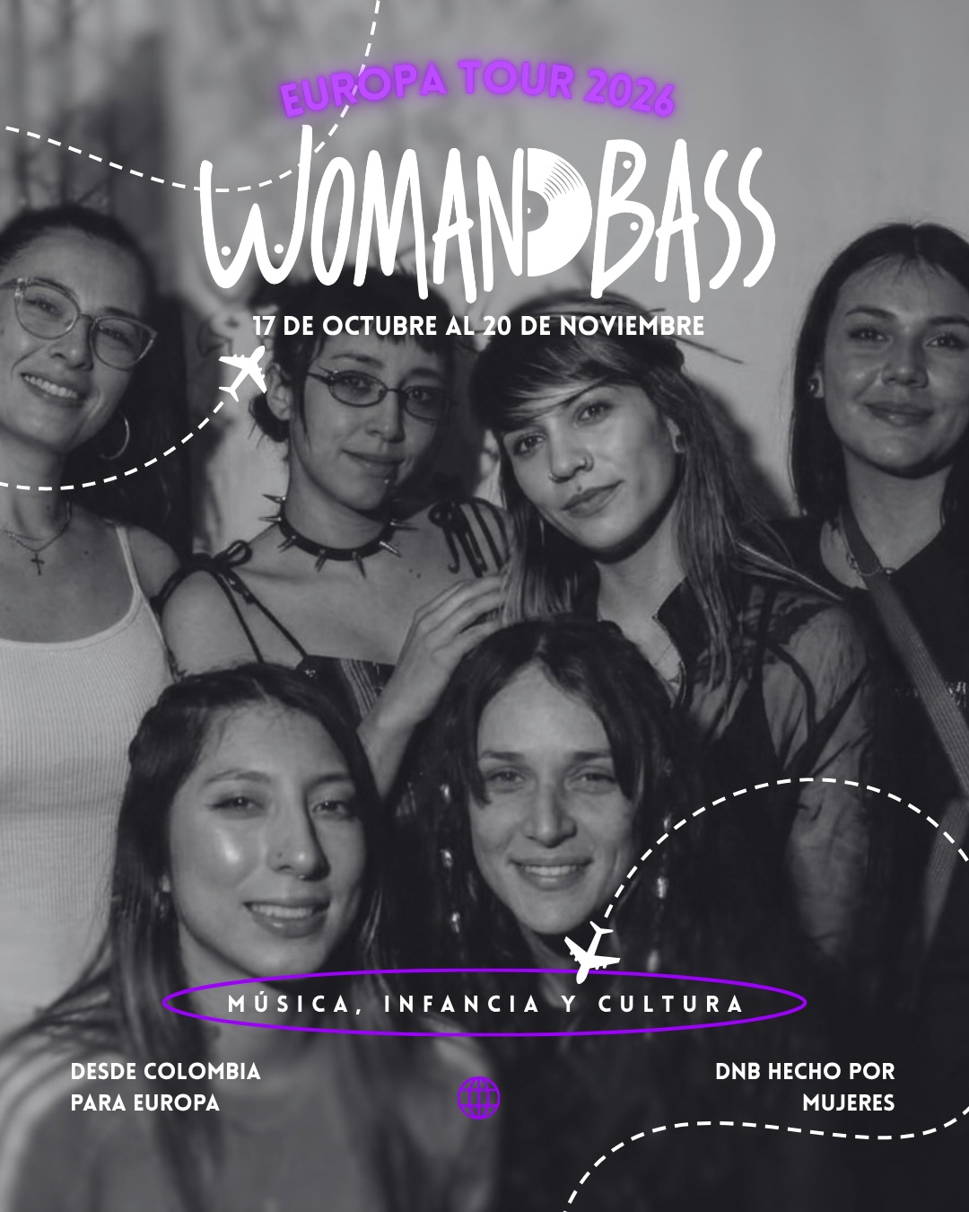 WomandBass Europe Tour