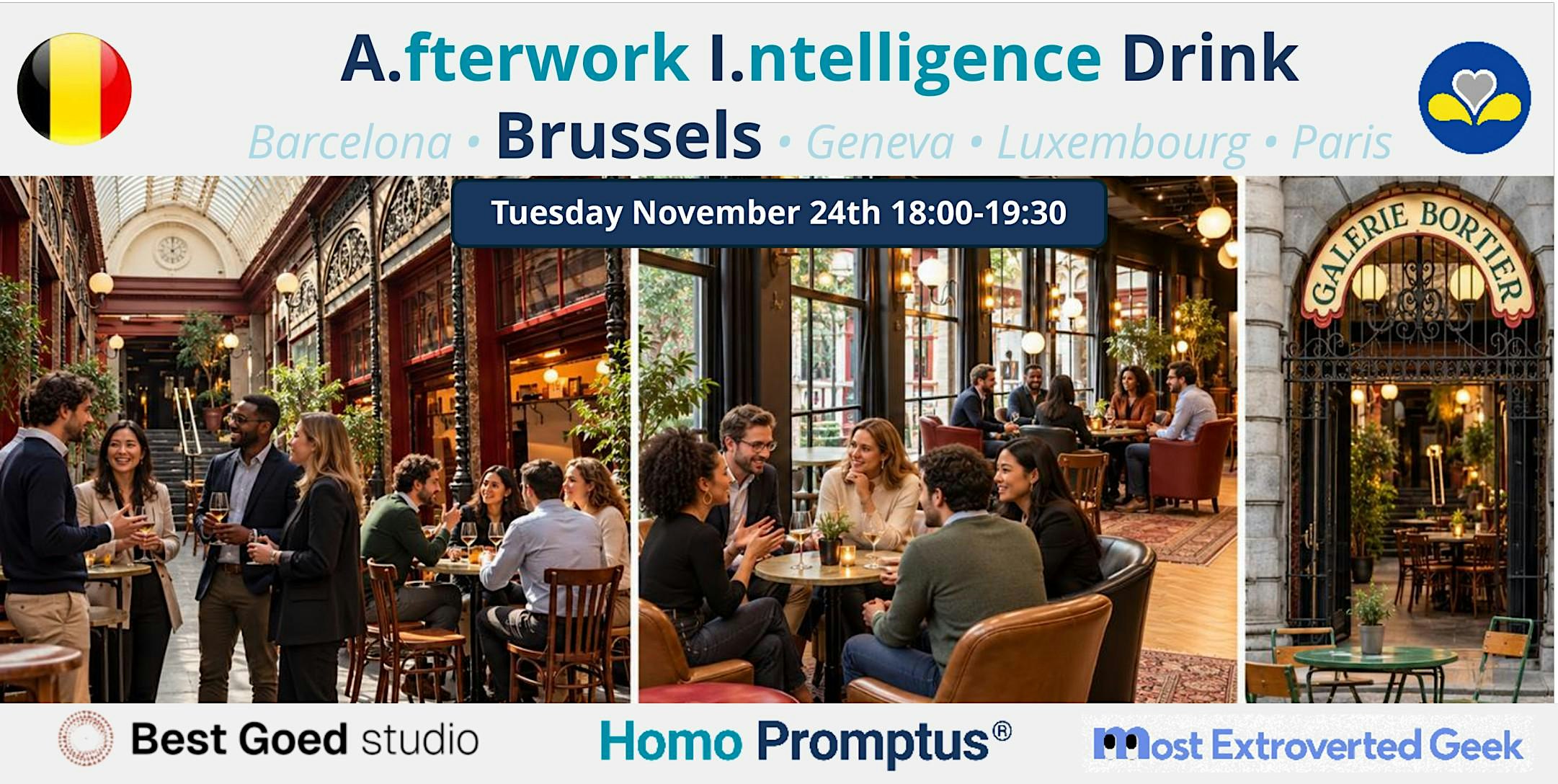 A.fterwork I.ntelligence Drink Brussels #1