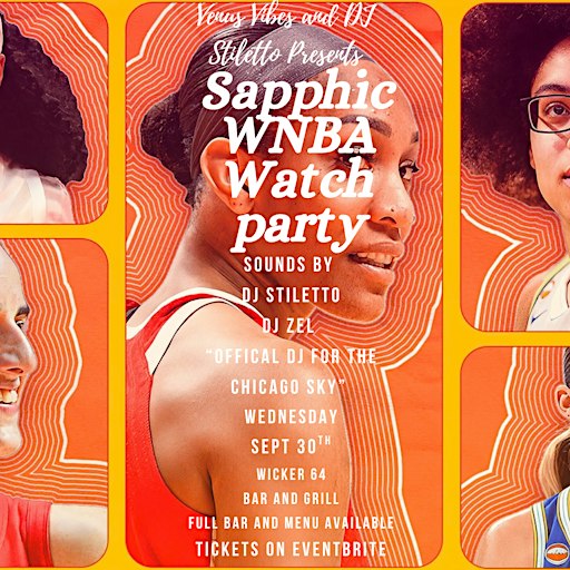 Sapphic WNBA Playoff Watch Party