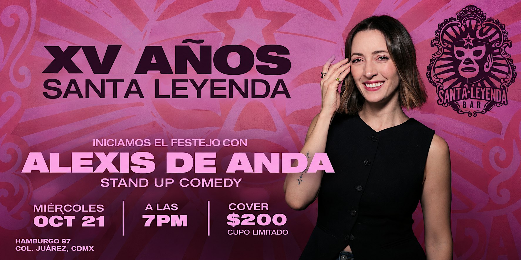 Stand up Comedy con Alexis de Anda