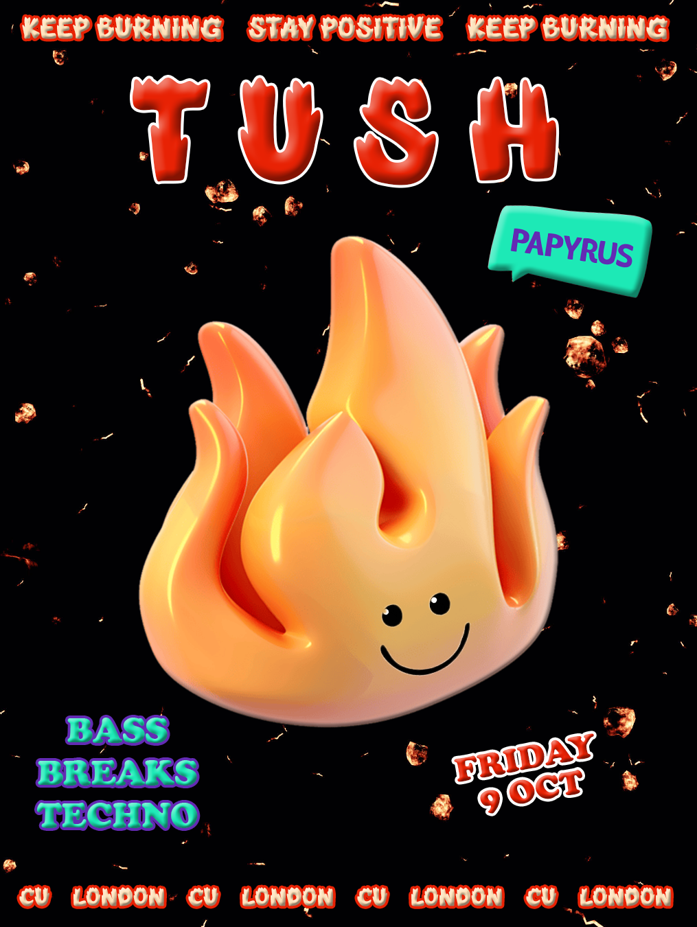 TUSH: Breaks, Bass & Techno Charity Fundraiser
