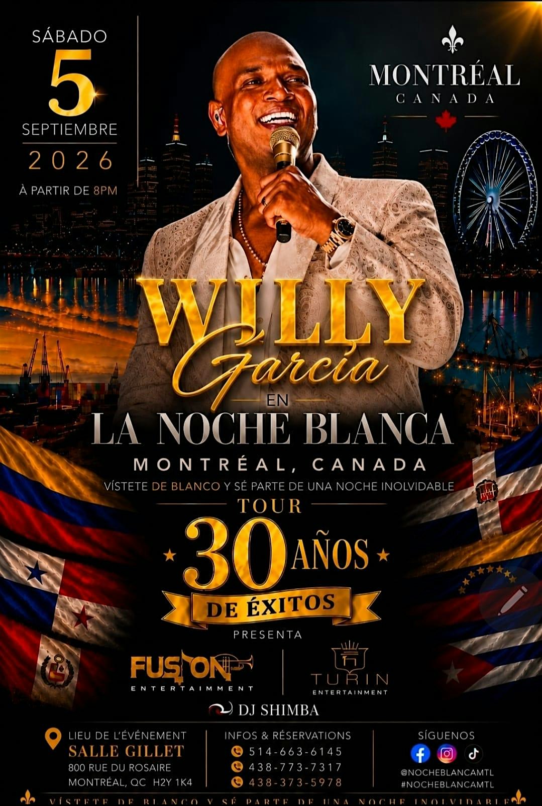 Noche Blanca con Willy Garcia