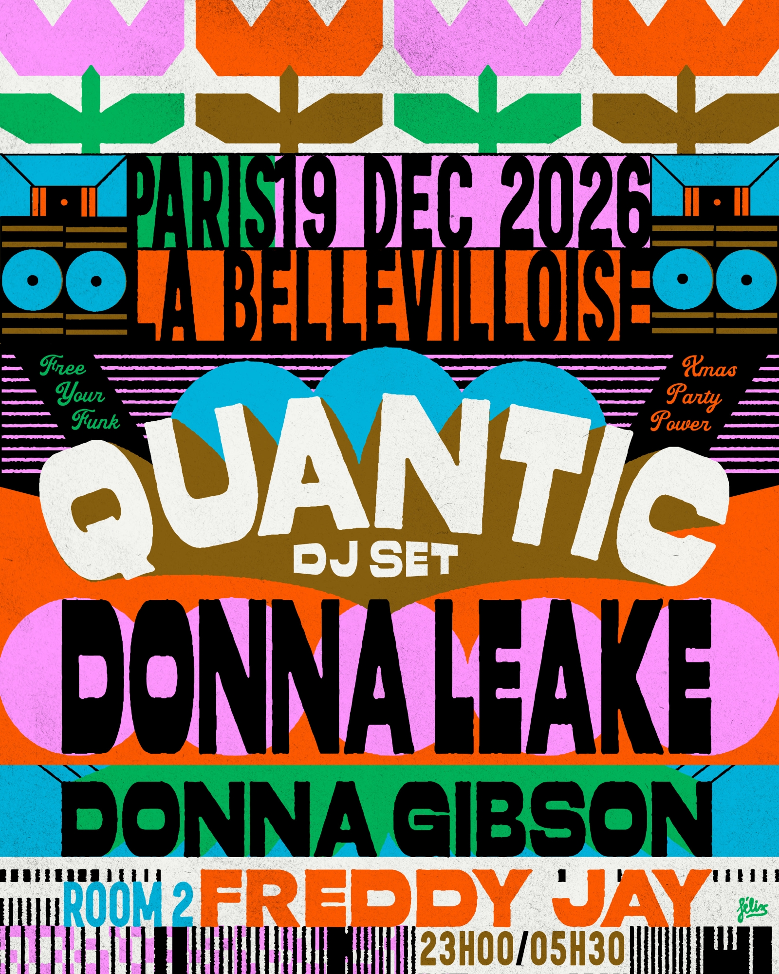 Free Your Funk Xmas Party Power: Quantic & Friends