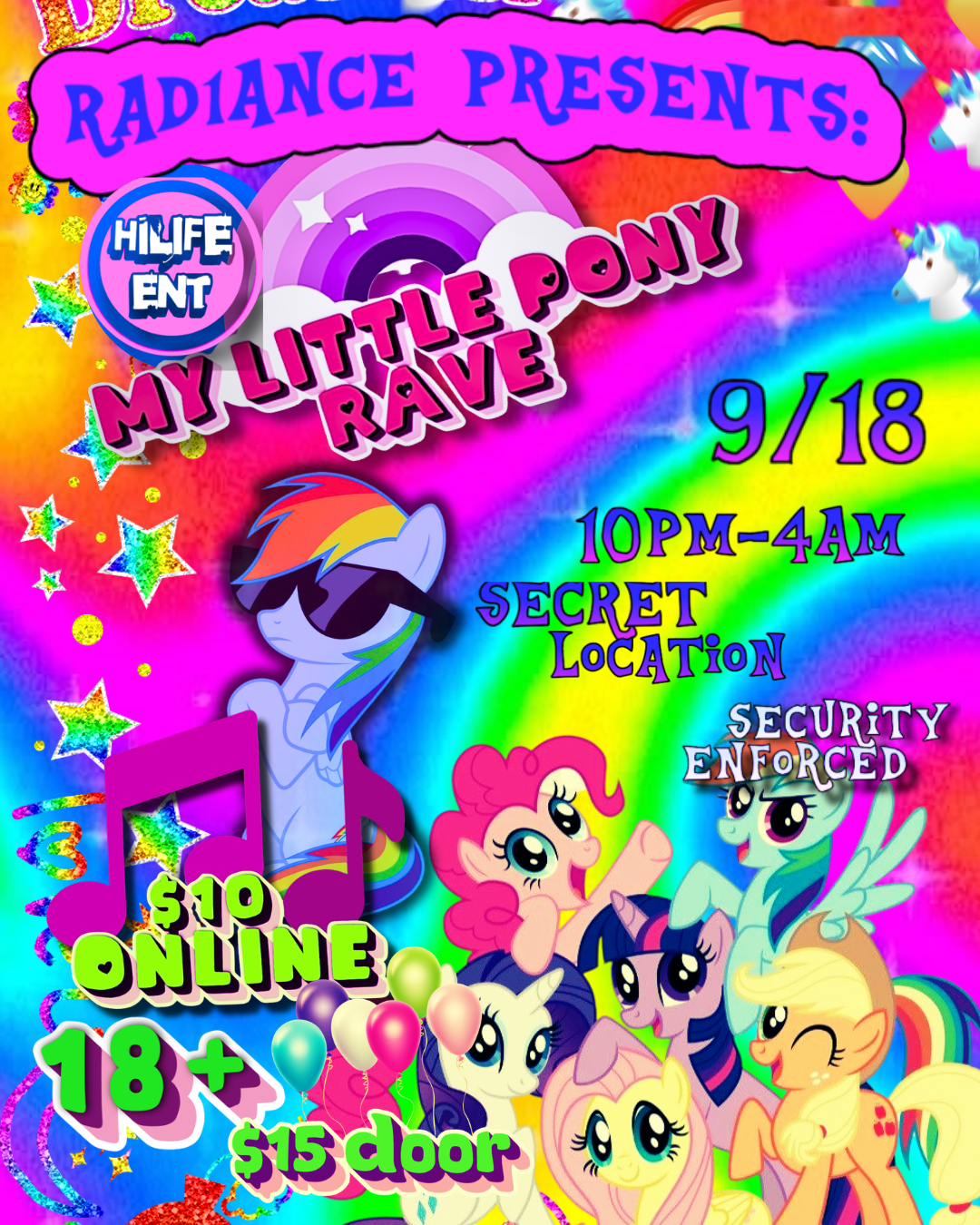 MY LITTLE PONY RAVE: ATLANTA