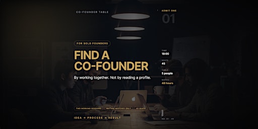 Sydney Co-Founder Matching: Find a Partner by Solving Real Problems