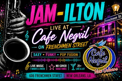 Jam-ilton LIVE at Café Negril