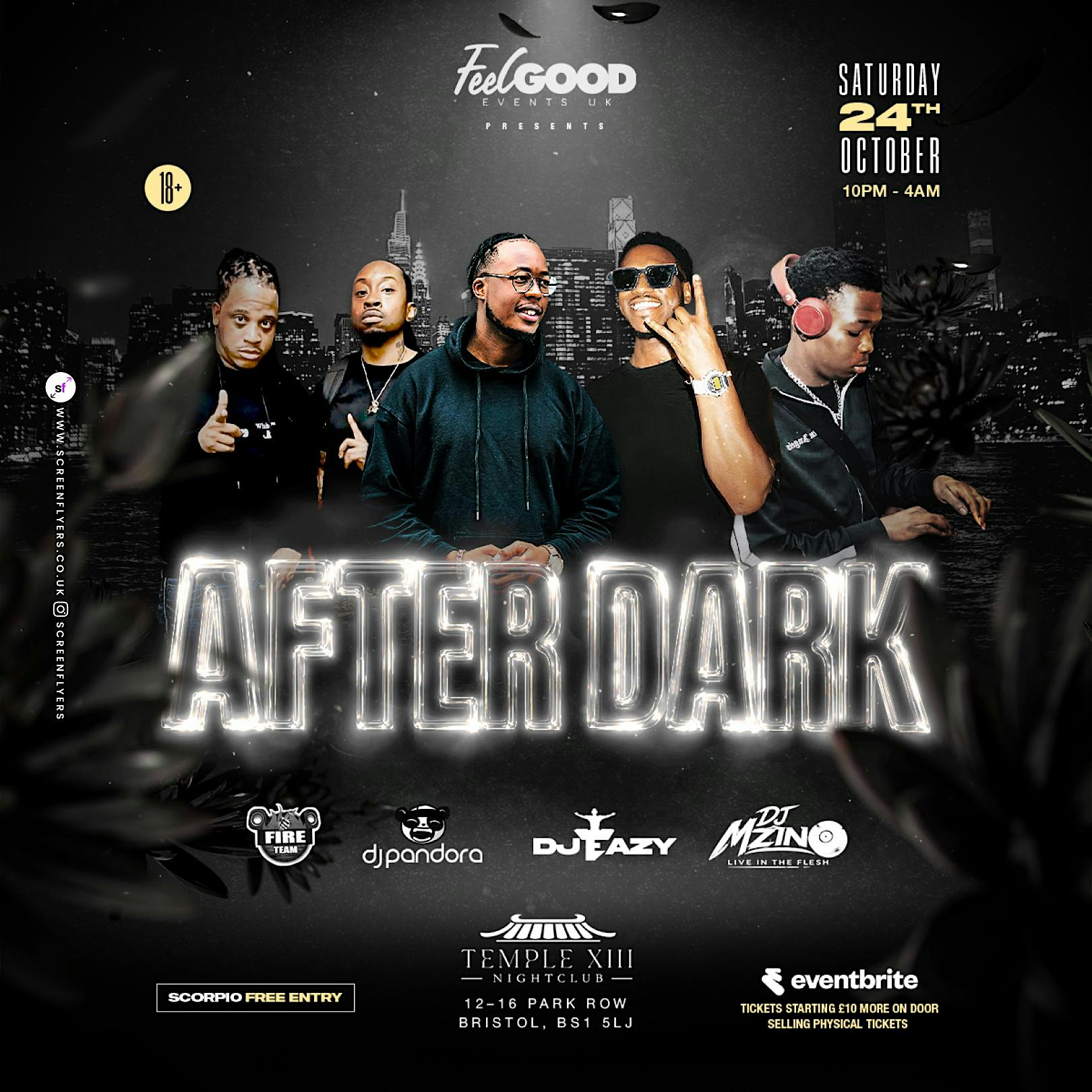 FeelGoodEvents UK - Presents After Dark