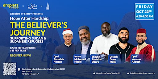 Hope After Hardship: The Believer's Journey (BOSTON)