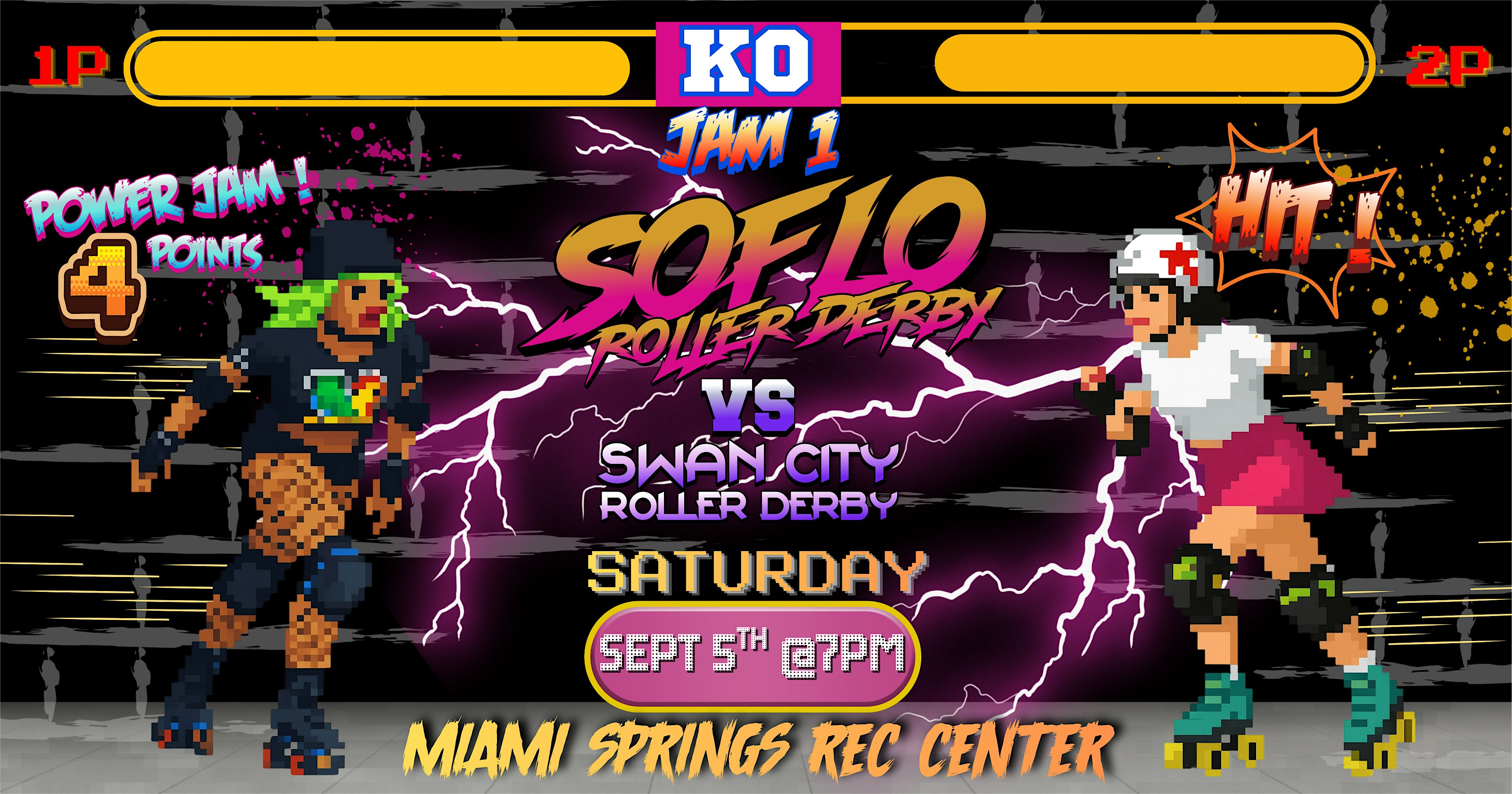 SOFLO ROLLER DERBY: STREET FIGHTER EDITION