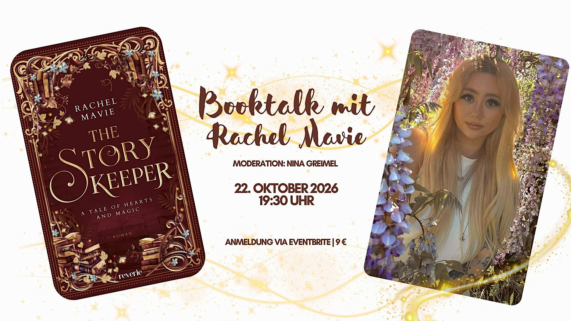 Booktalk mit Rachel Mavie