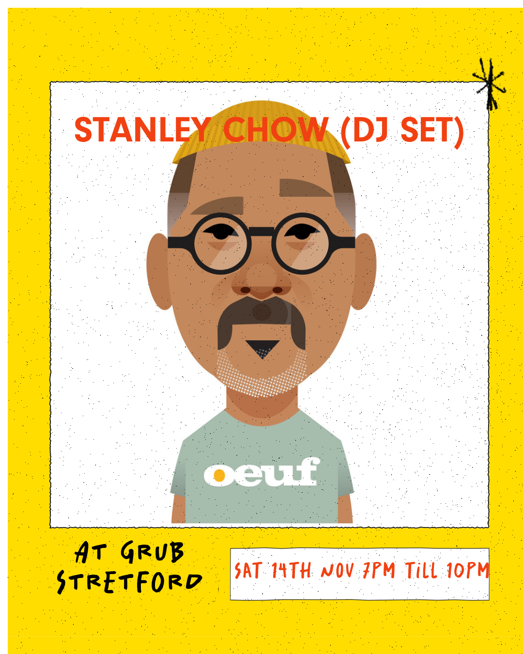 GRUB Stretford: Stanley Chow (DJ Set)