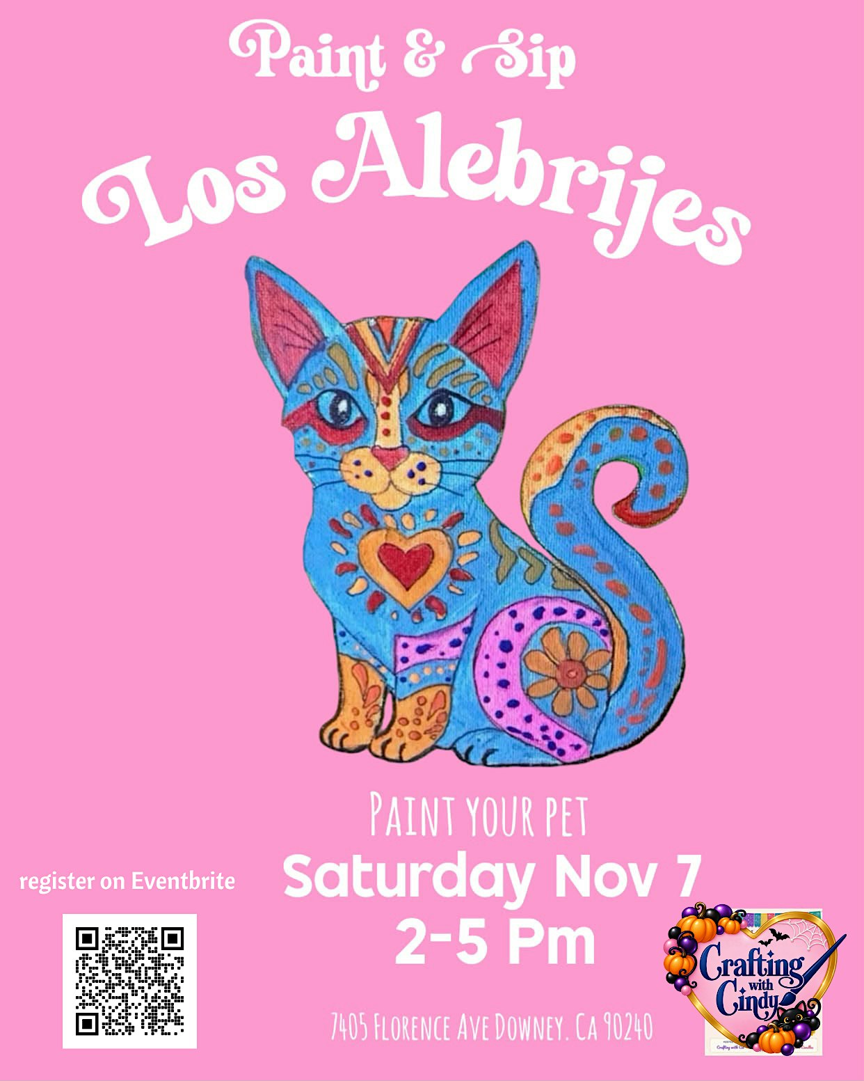 Los Alebrijes paint n sip