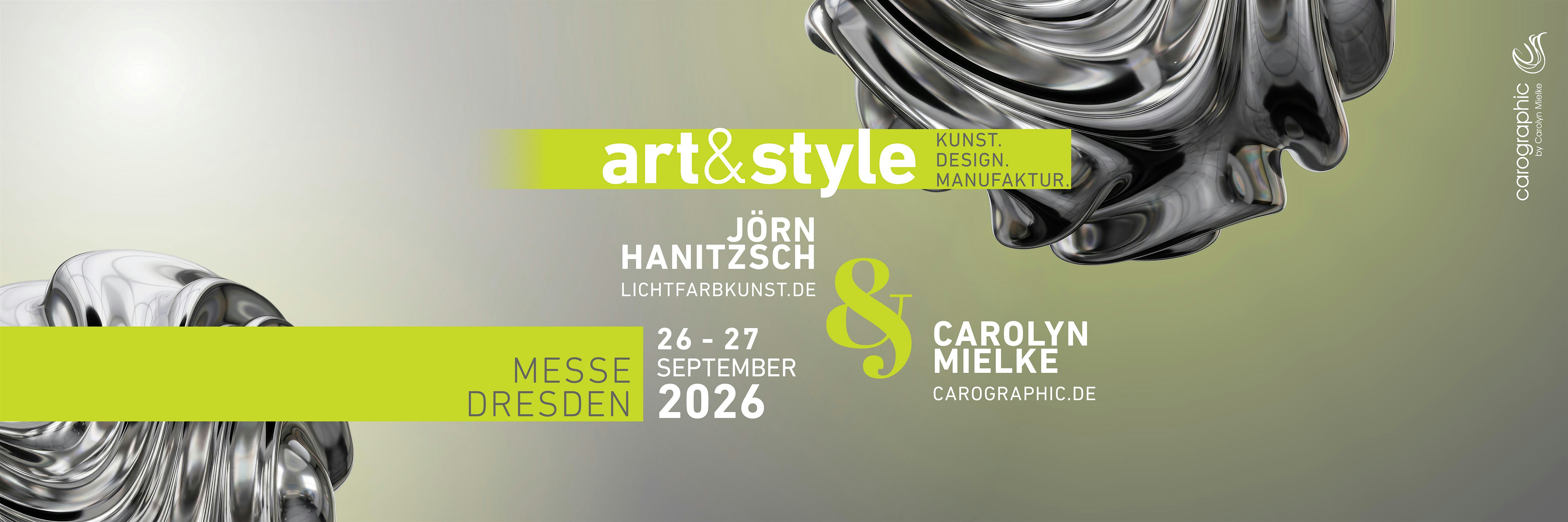art & style Dresden 2026 – Premiere für Kunst, Design & Manufaktur