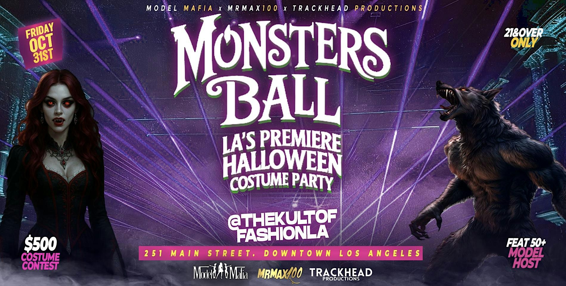 THE MONSTERS BALL “LA’s Premiere Halloween Costume Party”