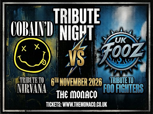 Nirvana Vs Foo Fighters Tribute Night