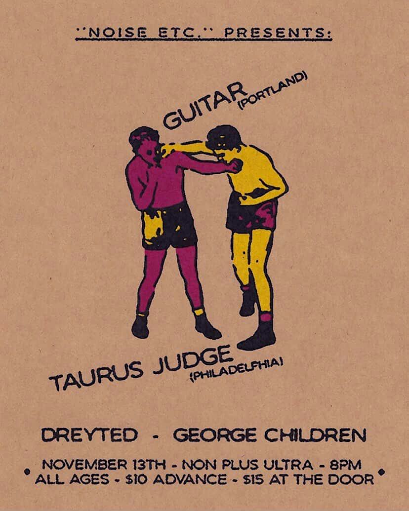 Guitar (Portland) / Taurus Judge (Philly) / Dreyted / George Children
