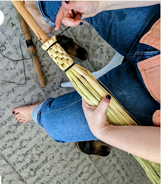 Learn to make a cobwebber broom