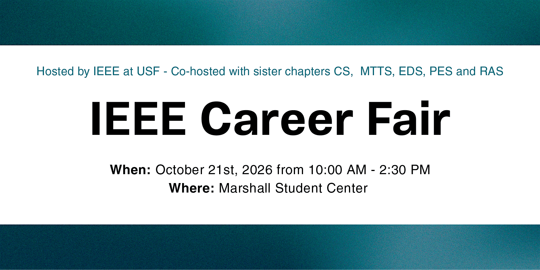 IEEE at USF Career Fair (Company Sign-up)