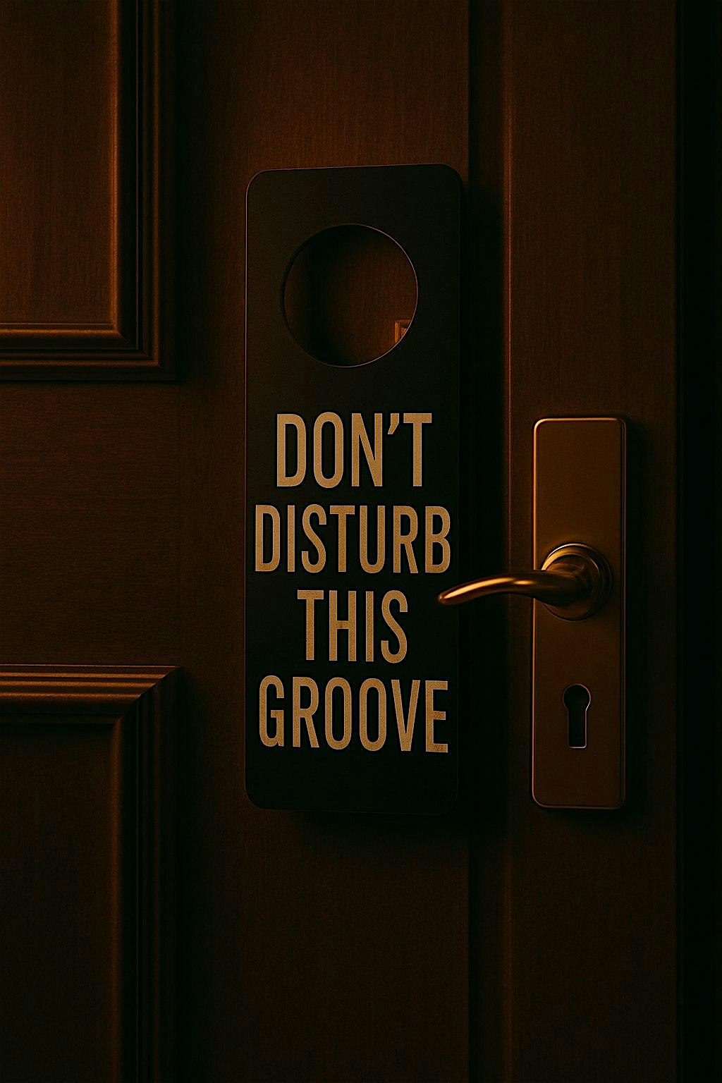 DON'T DISTURB THIS GROOVE!