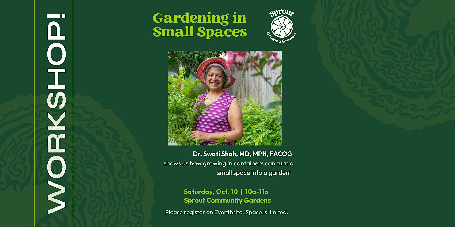 Gardening in Small Spaces Workshop