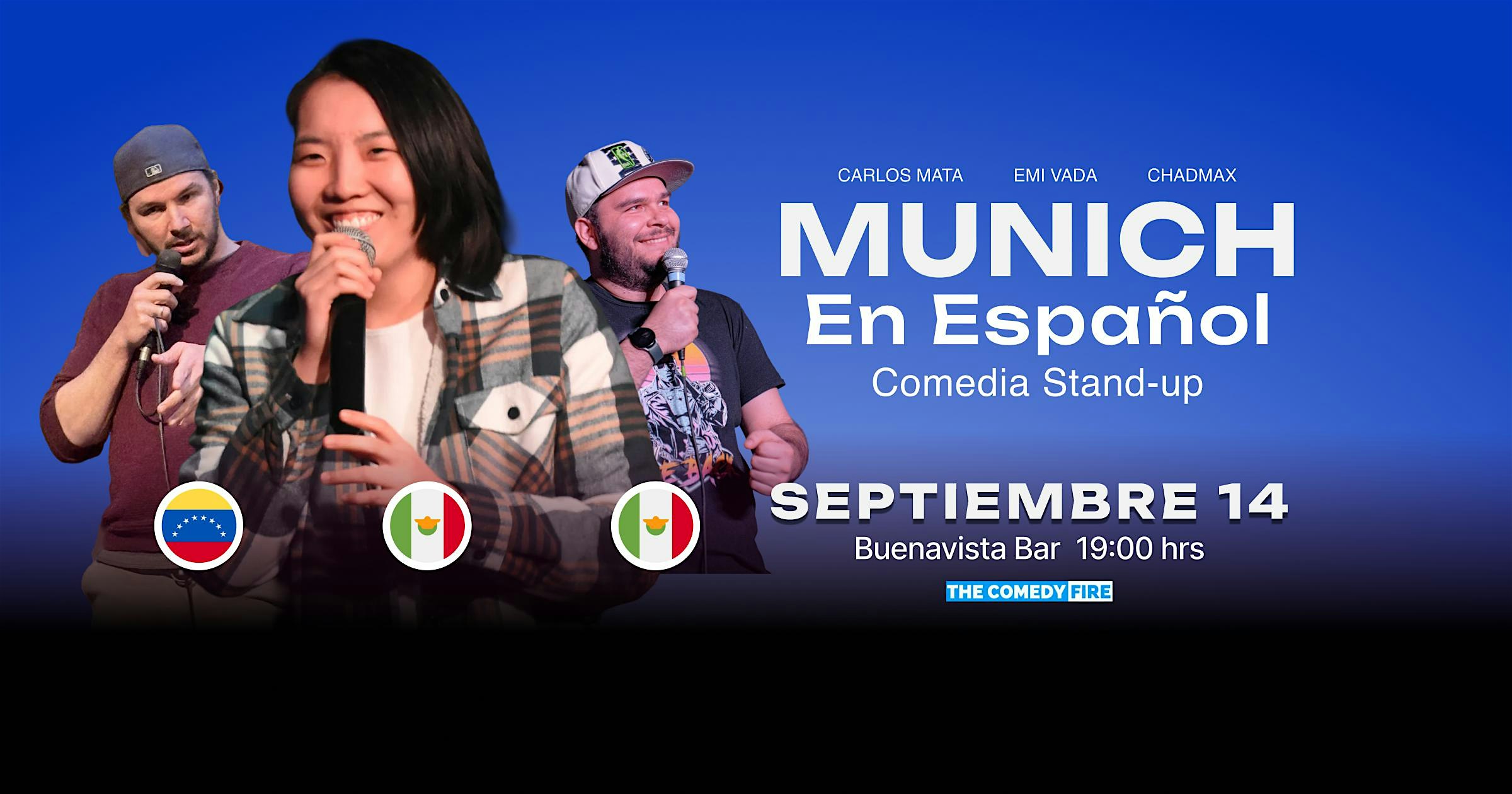 Múnich en Español | Show #21 - Comedia Stand-up de México y Venezuela