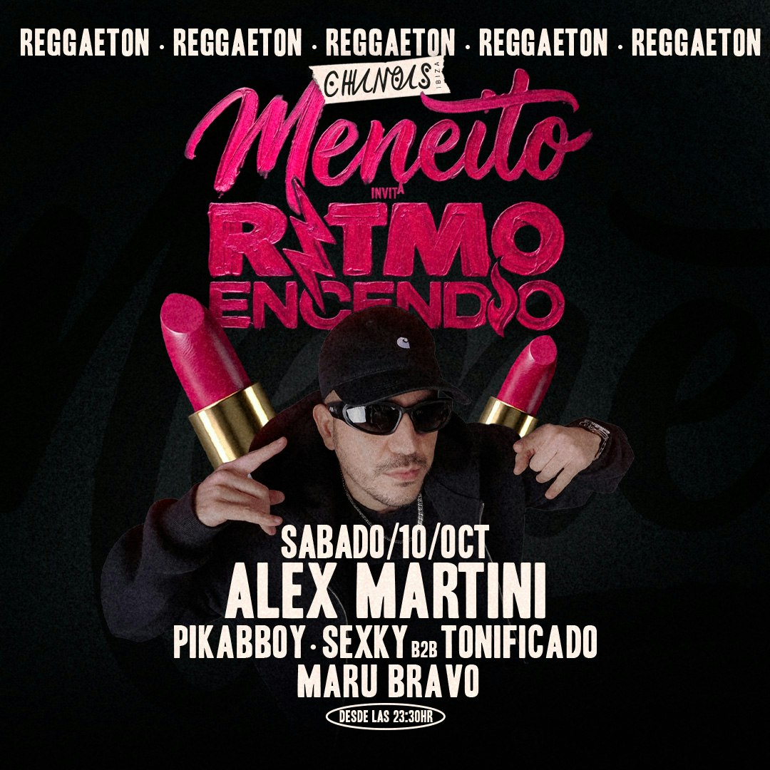 Meneito: Alex Martini, Pikkaboy, Sexky b2b Tonificado, Maru Bravo