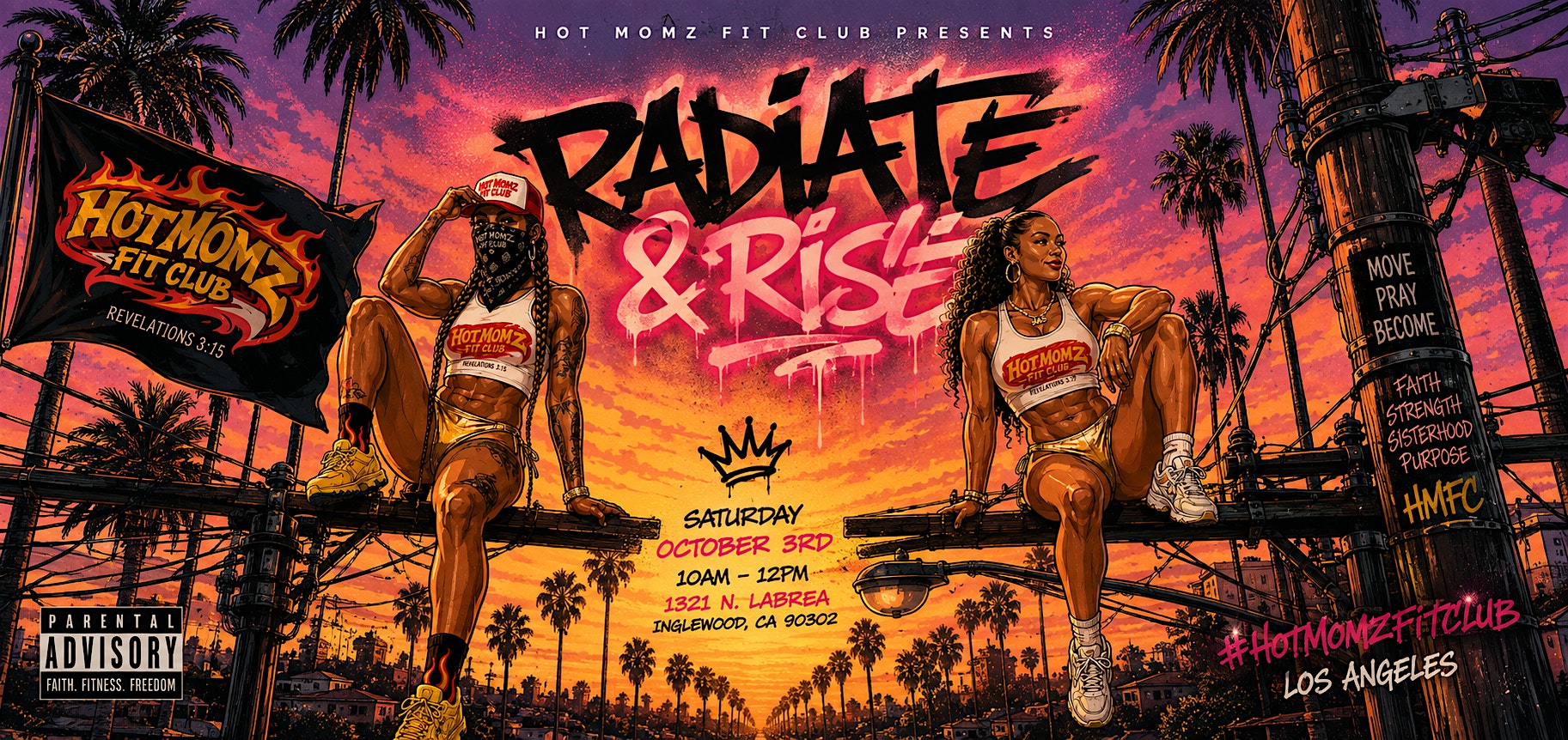 Radiate and Rise