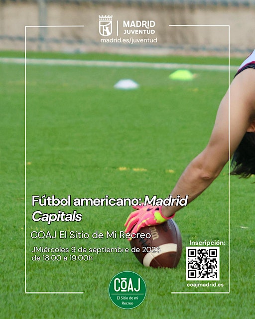 Fútbol americano: Madrid capitals