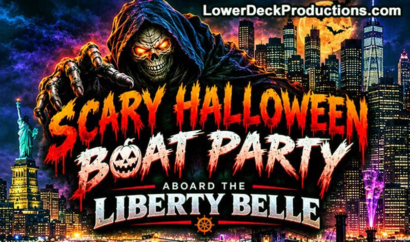 Scary Halloween Boat Party