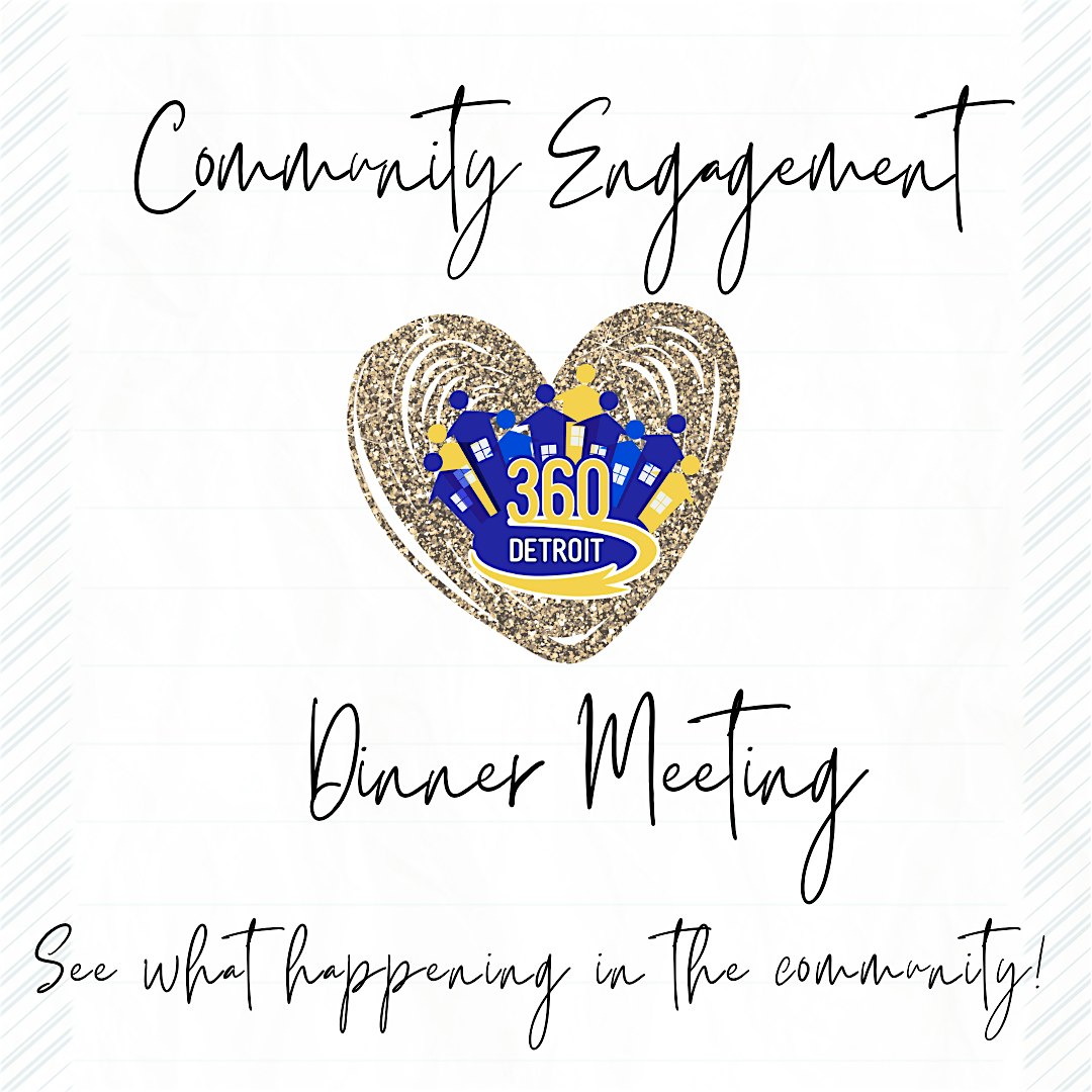 Community Engagement Dinner Meeting 9-9-26