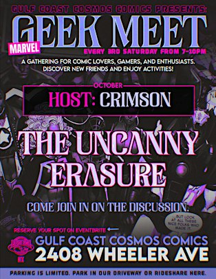 GEEK MEET! Every 3rd Saturday!